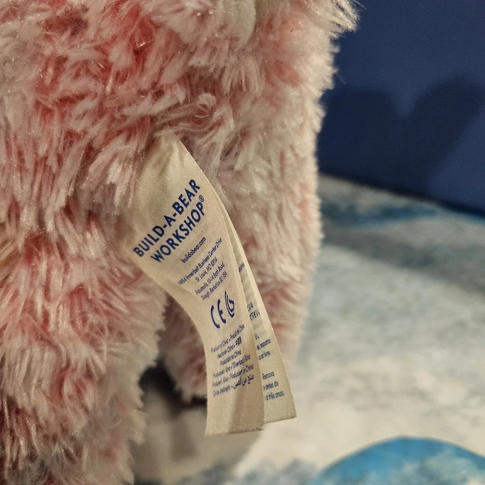 Build A Bear Pink Unicorn Arctic Fox Reindeer Plush Bundle BAB 14-16